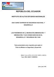 repÃºblica del ecuador - Repositorio Digital IAEN - Instituto de Altos ...