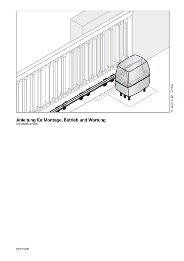 Schiebetorantrieb LineaMatic - HÃ¶rmann KG