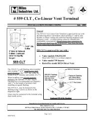 # 559 CLT , Co-Linear Vent Terminal - Valor