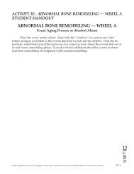 abnormal bone remodeling â wheel a - The University of Texas ...
