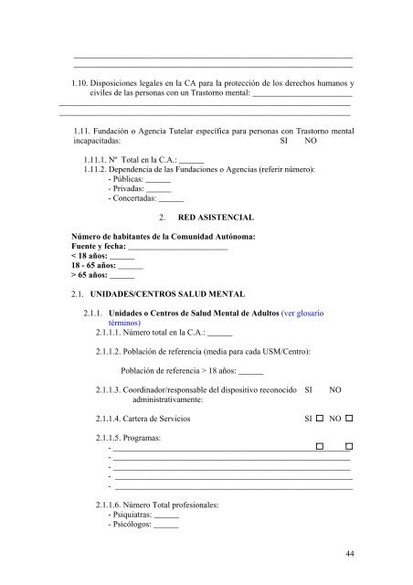 el observatorio de salud mental de la asociación española de ...