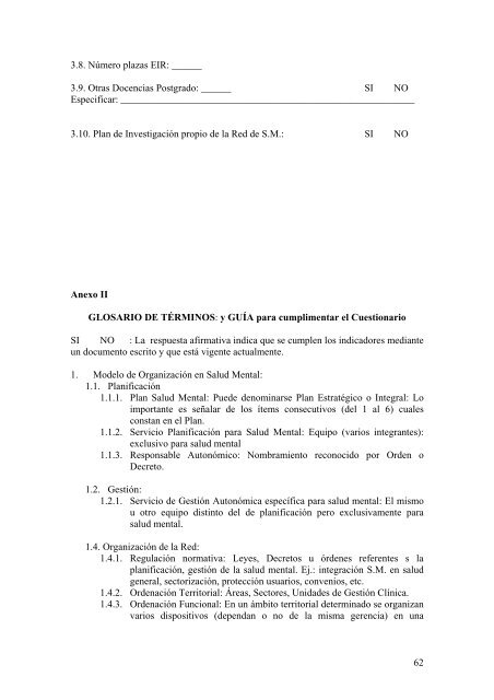 el observatorio de salud mental de la asociación española de ...