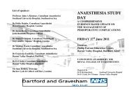 ANAESTHESIA STUDY DAY - KSS Deanery