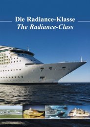 Die Radiance-Klasse The Radiance-Class - Meyer Werft