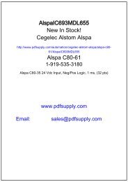 Alspa C80-35 24 Vdc Input, Neg/Pos Logic, 1 ms ... - GE Fanuc PLC