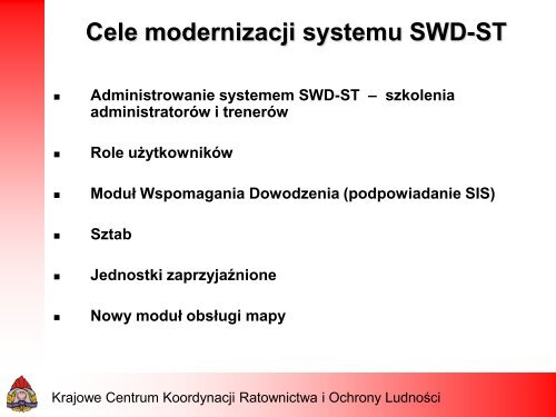 Krajowe Centrum Koordynacji Ratownictwa i Ochrony LudnoÅci