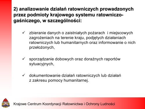 Krajowe Centrum Koordynacji Ratownictwa i Ochrony LudnoÅci