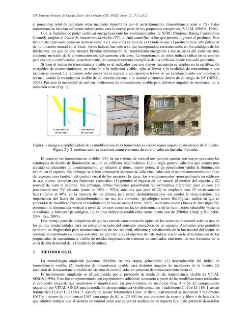 determinación de transmitancia visible de textiles utilizados en ...