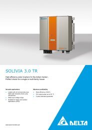 SOLIVIA 3.0 TR - Solar Inverter