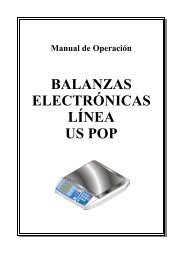 BALANZAS ELECTRÃNICAS LÃNEA US POP - Urano