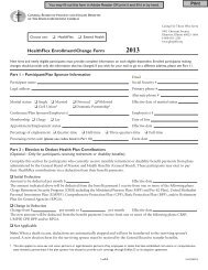 2013 HealthFlex Enrollment/Change Form