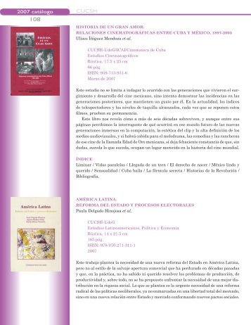 2007 - Publicaciones.cucsh.udg.mx - Universidad de Guadalajara