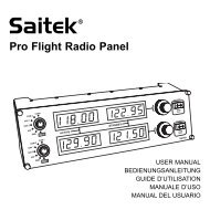 Pro Flight Radio Panel - Saitek