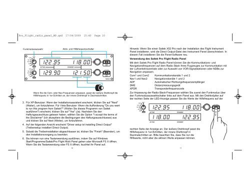 Pro Flight Radio Panel - Saitek