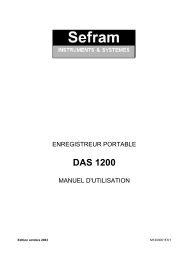 DAS 1200 - Sefram