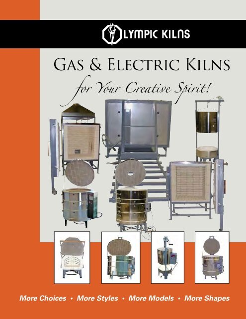 New Gas & Electric Kilns Catalog - Olympic Kilns