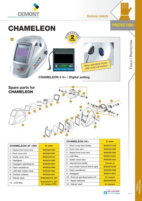 Chap.7 Tools/Protection - Cemont