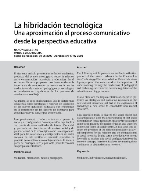 Panorama 7.pdf - REPOSITORIO COMUNIDAD POLITECNICO ...