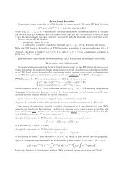 Ecuaciones Lineales - MA1 - UPC