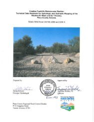 Wentworth Wash Technical Data Notebook for Hydrologic and ...