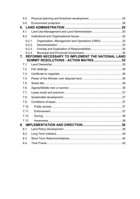 Vanuatu Review of National Land Legislation, Policy and ... - AusAID