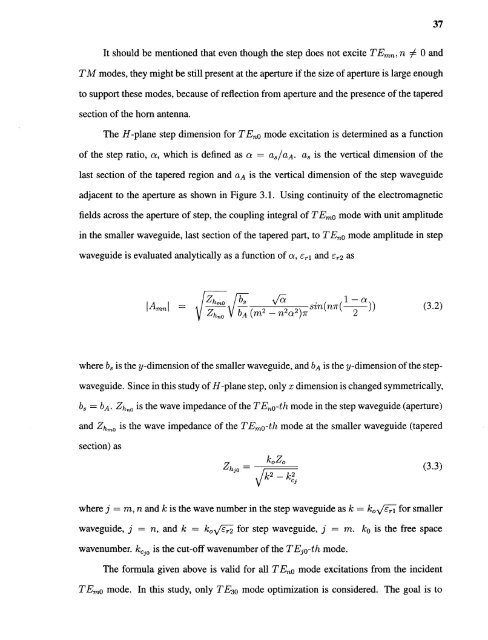 Variable permittivity dielectric material loaded stepped-horn antenna