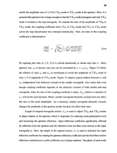 Variable permittivity dielectric material loaded stepped-horn antenna