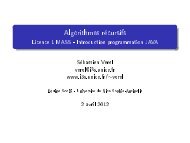 Algorithmes rÃ©cursifs - Licence 1 MASS - Introduction ... - LISIC
