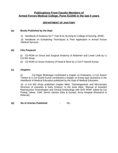 Appendix 'B' to letter No 524/P/DGAFMS/DG-3B dated 28 Nov 97