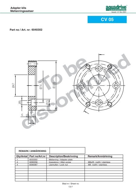 CV-axel / CV shaft