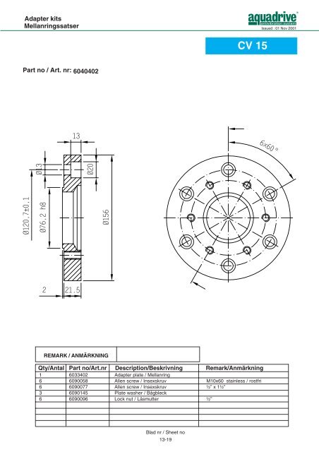 CV-axel / CV shaft