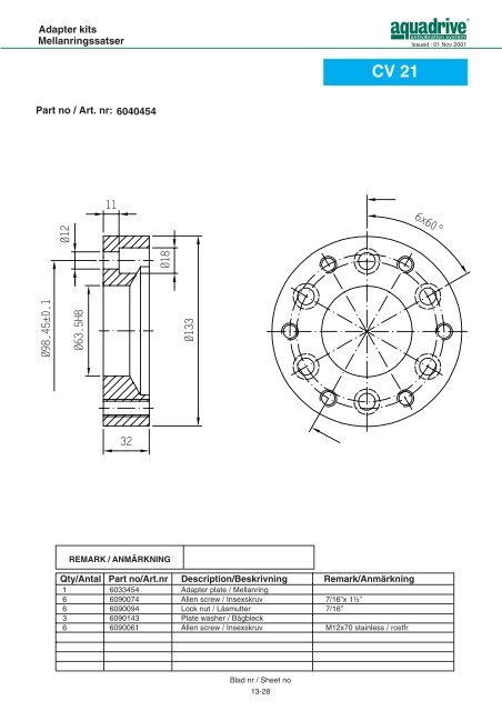 CV-axel / CV shaft