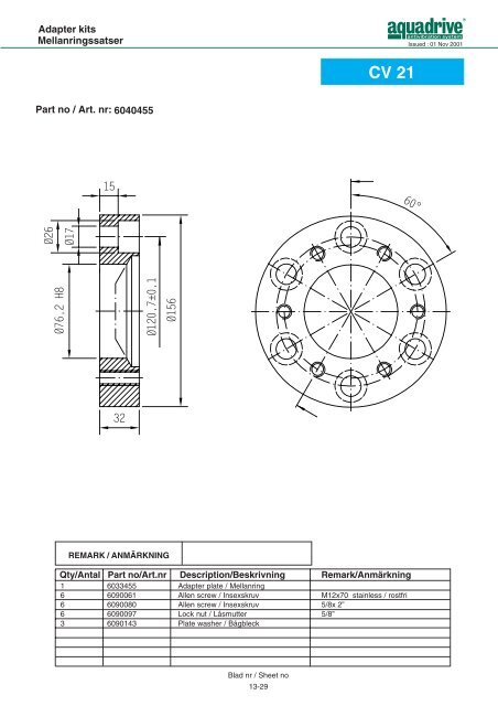 CV-axel / CV shaft