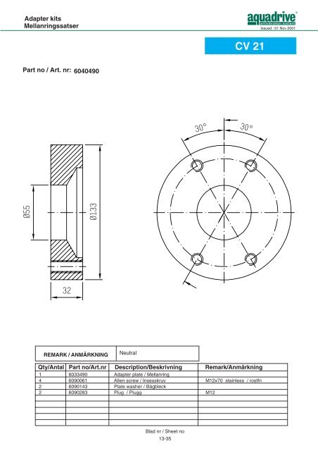 CV-axel / CV shaft