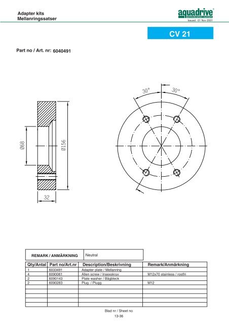 CV-axel / CV shaft