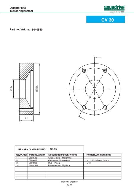 CV-axel / CV shaft