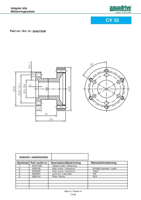 CV-axel / CV shaft