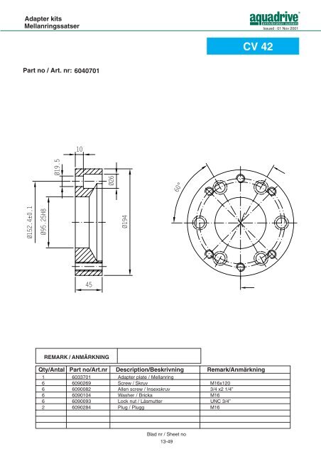 CV-axel / CV shaft