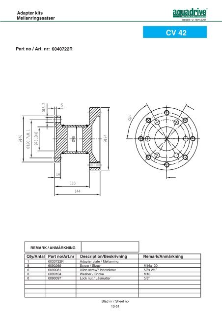 CV-axel / CV shaft