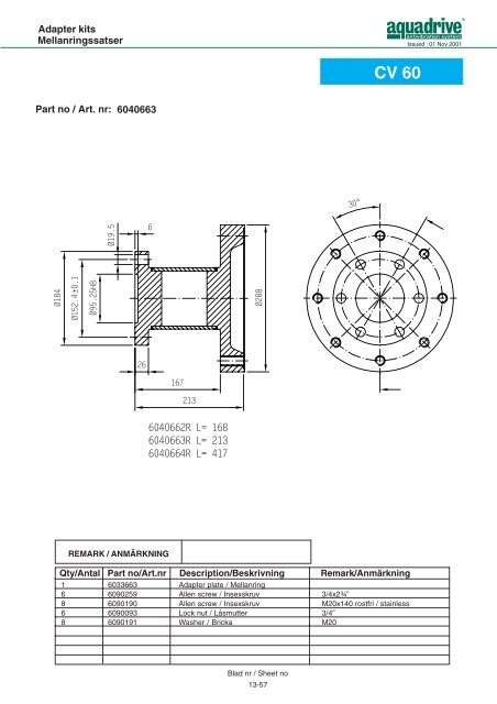 CV-axel / CV shaft