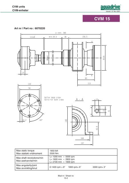 CV-axel / CV shaft