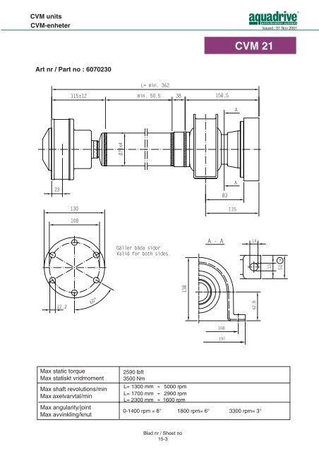 CV-axel / CV shaft