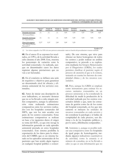 anÃ¡lisis y seguimiento de los servicios concertados del sistema ...