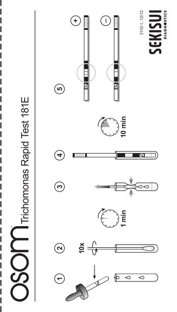 Trichom onas R apid Test 181E - Sekisui Diagnostics