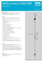 ASSA Connect 2002 MPL - ASSA OEM