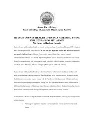 PRESS RELEASE TEMPLATE - Hoboken NJ