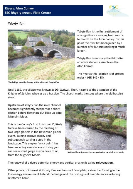 Further reading and background information on the Afon Conwy