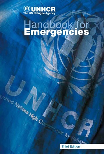 UNHCR Handbook for Emergencies - Yemen Humanitarian ...