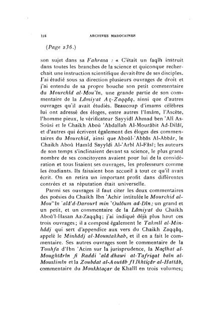 ARCHIVES MAROCAINES - BibliothÃ¨que NumÃ©rique Marocaine