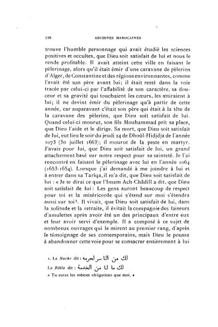 ARCHIVES MAROCAINES - BibliothÃ¨que NumÃ©rique Marocaine